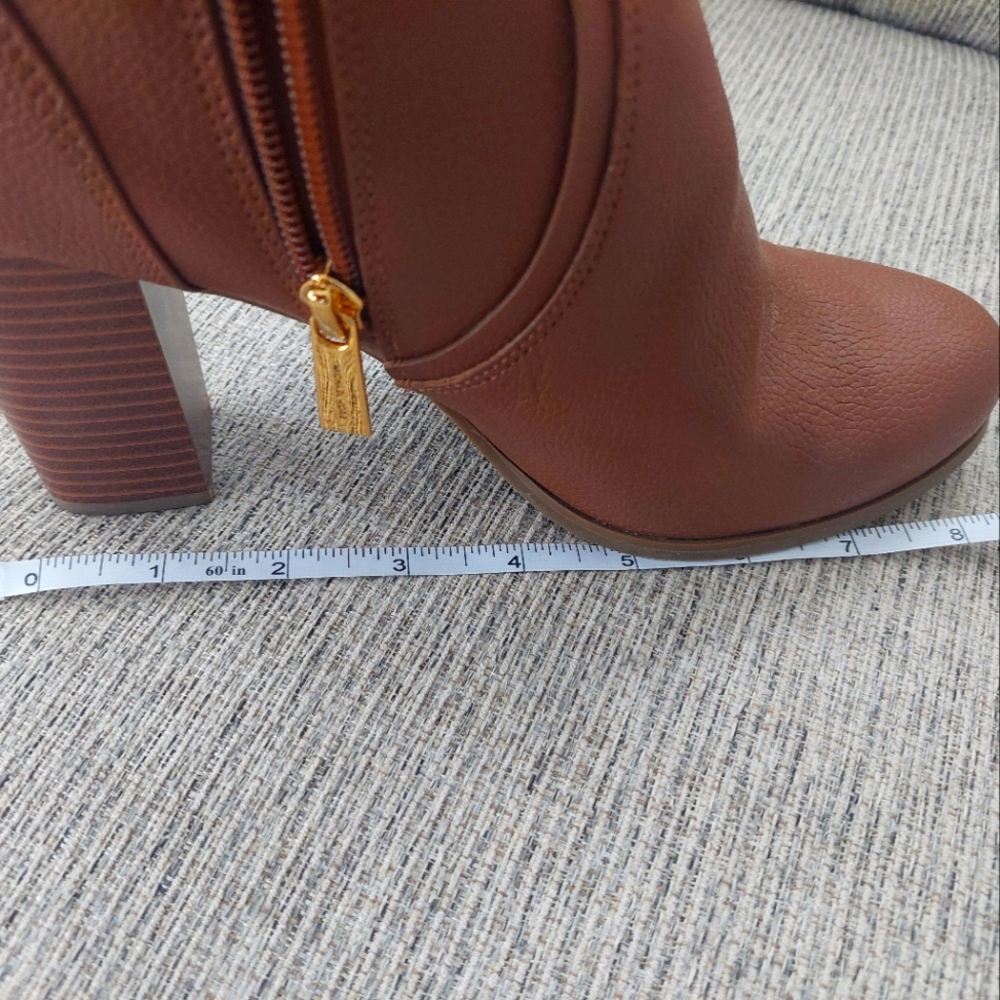 Michael Kors Brown Heeled Boots - Picture 10 of 10